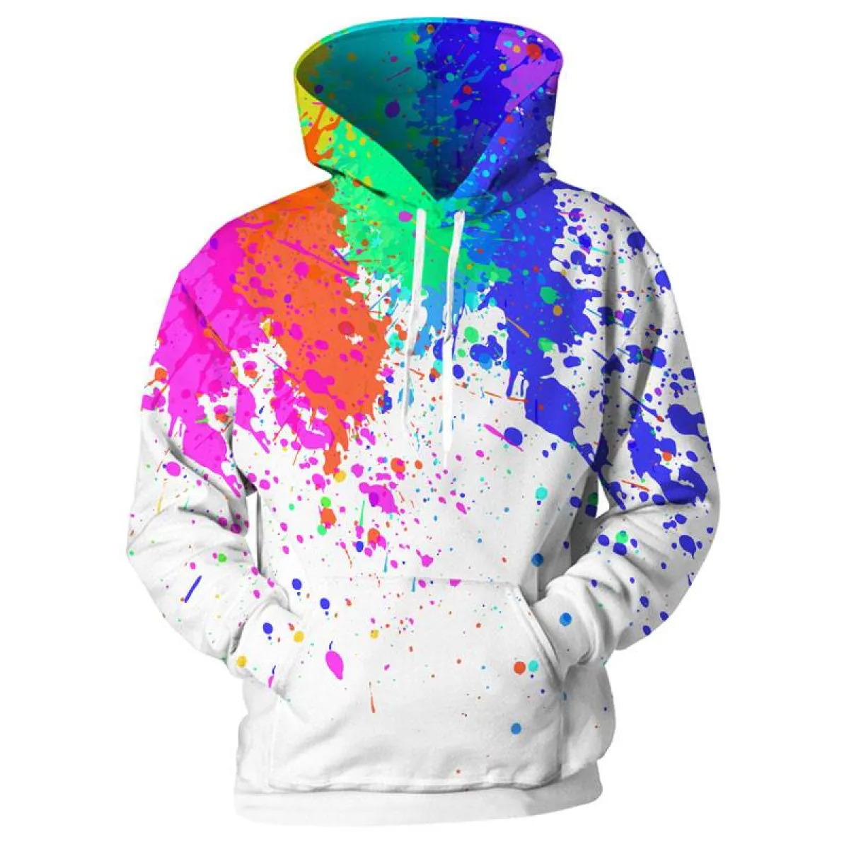 3D Spray Paint Printed Hoodie - Image 12