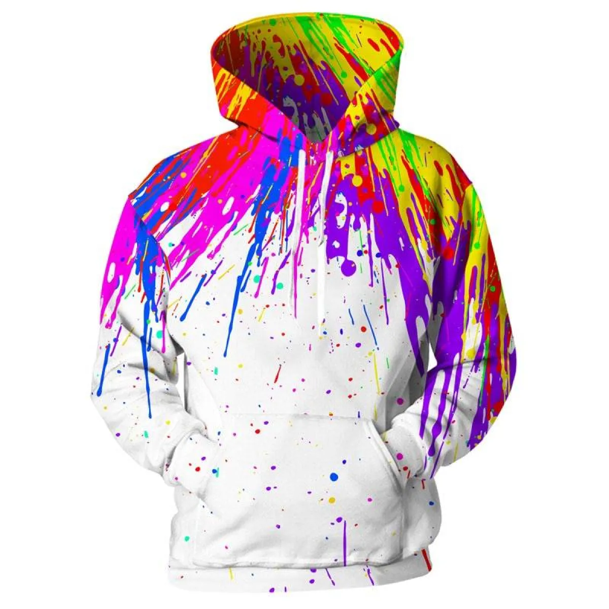 3D Spray Paint Printed Hoodie - Image 8