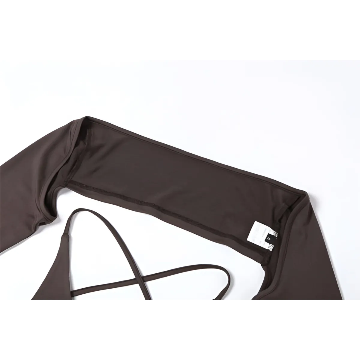 Backless Long Sleeve Crop Tops - Image 10