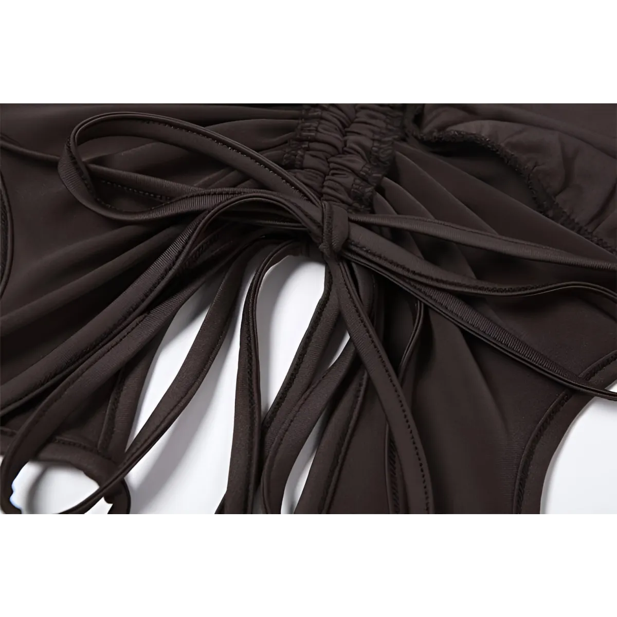 Backless Long Sleeve Crop Tops - Image 14