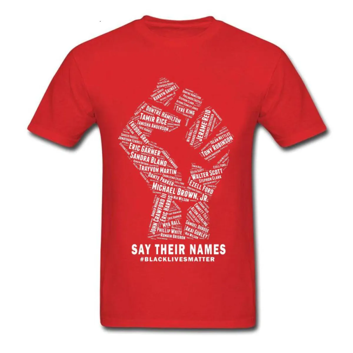 Black Lives Matter Say Their Names Shirt - Image 7