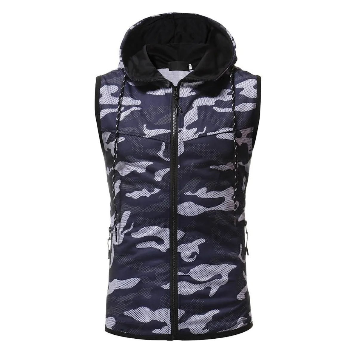 Camouflage Sleeveless Shirt - Image 15