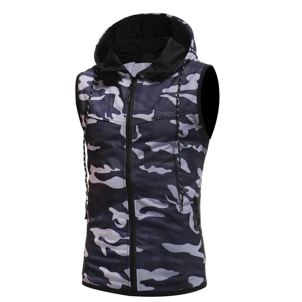 Camouflage Sleeveless Shirt - Image 17