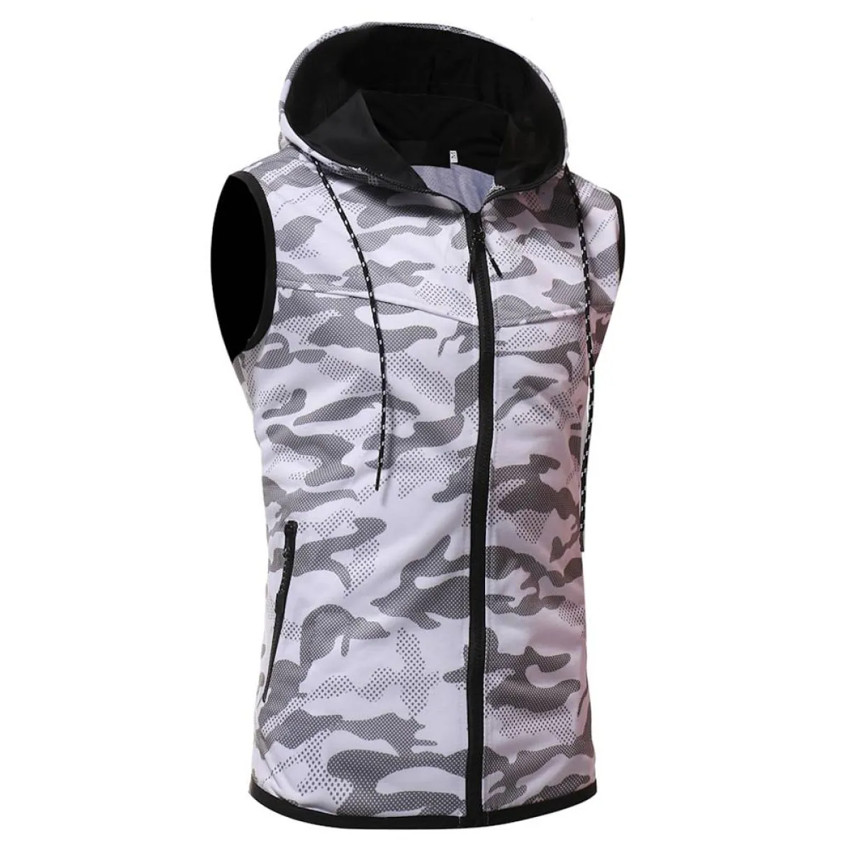Camouflage Sleeveless Shirt - Image 8