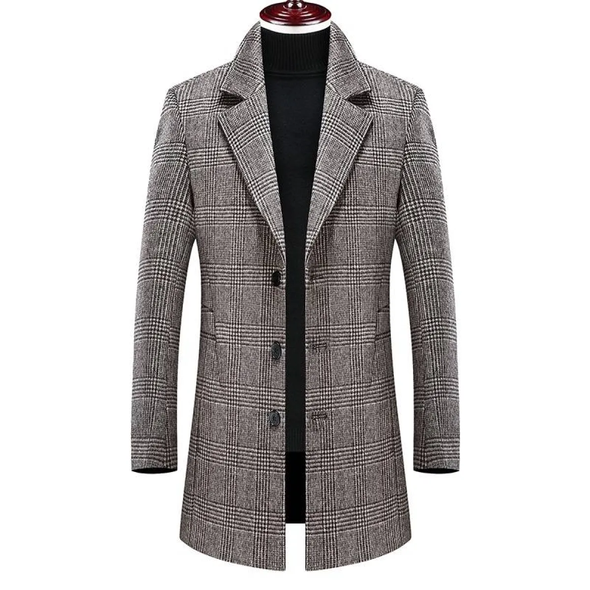 Cashmere Wool Event Coat - Image 5