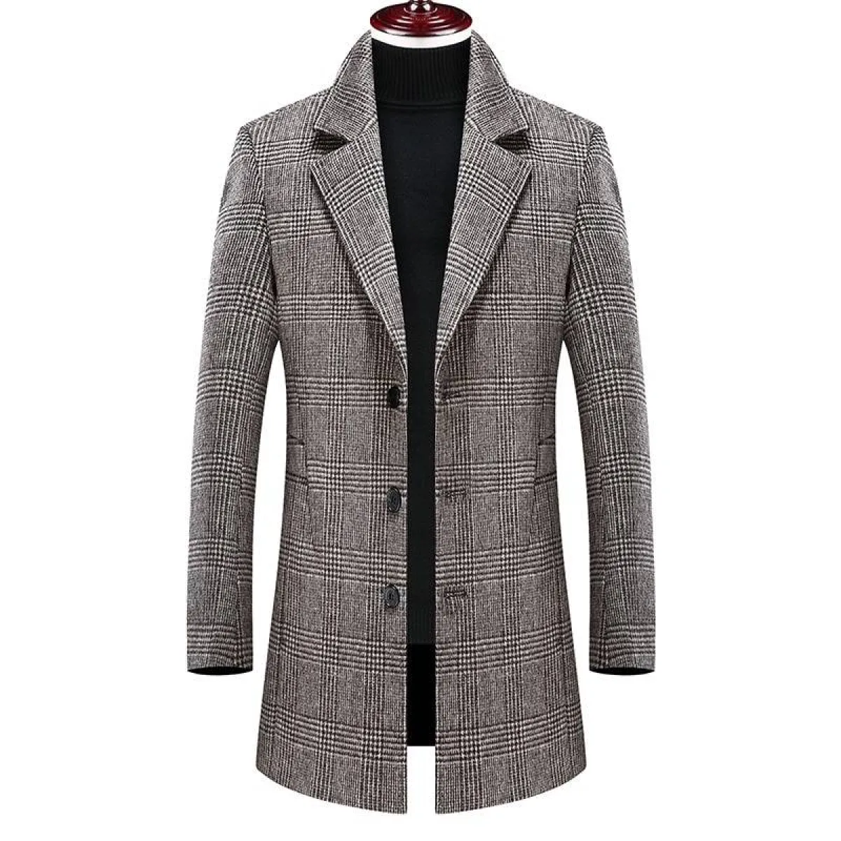 Cashmere Wool Event Coat - Image 6