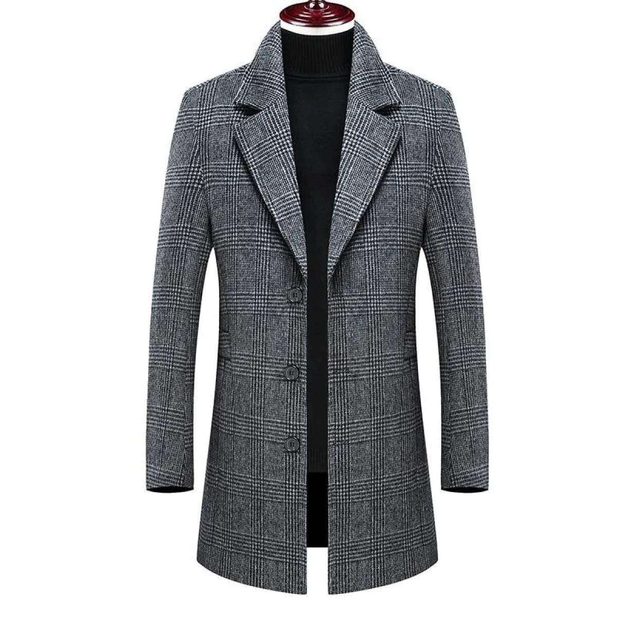 Cashmere Wool Event Coat - Image 7