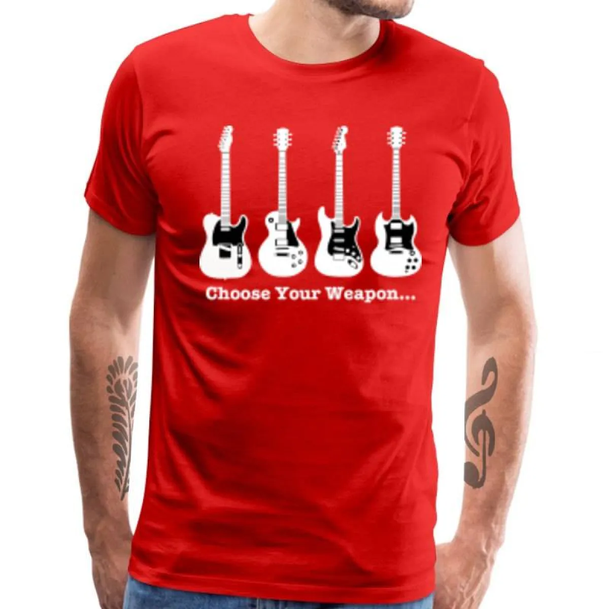 Choose Your Weapon T-Shirt - Image 5