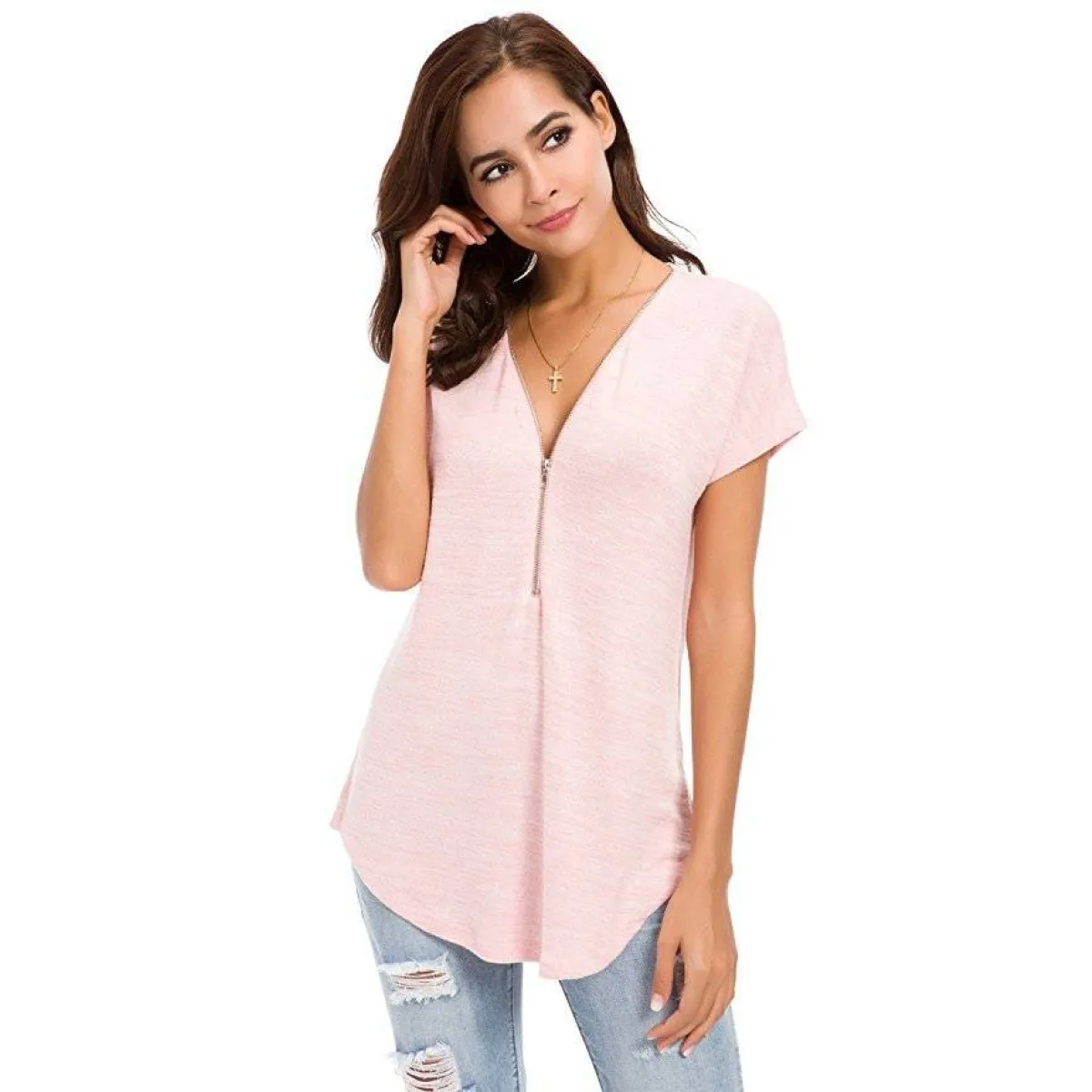 Colorful Cotton Women's T - Image 28