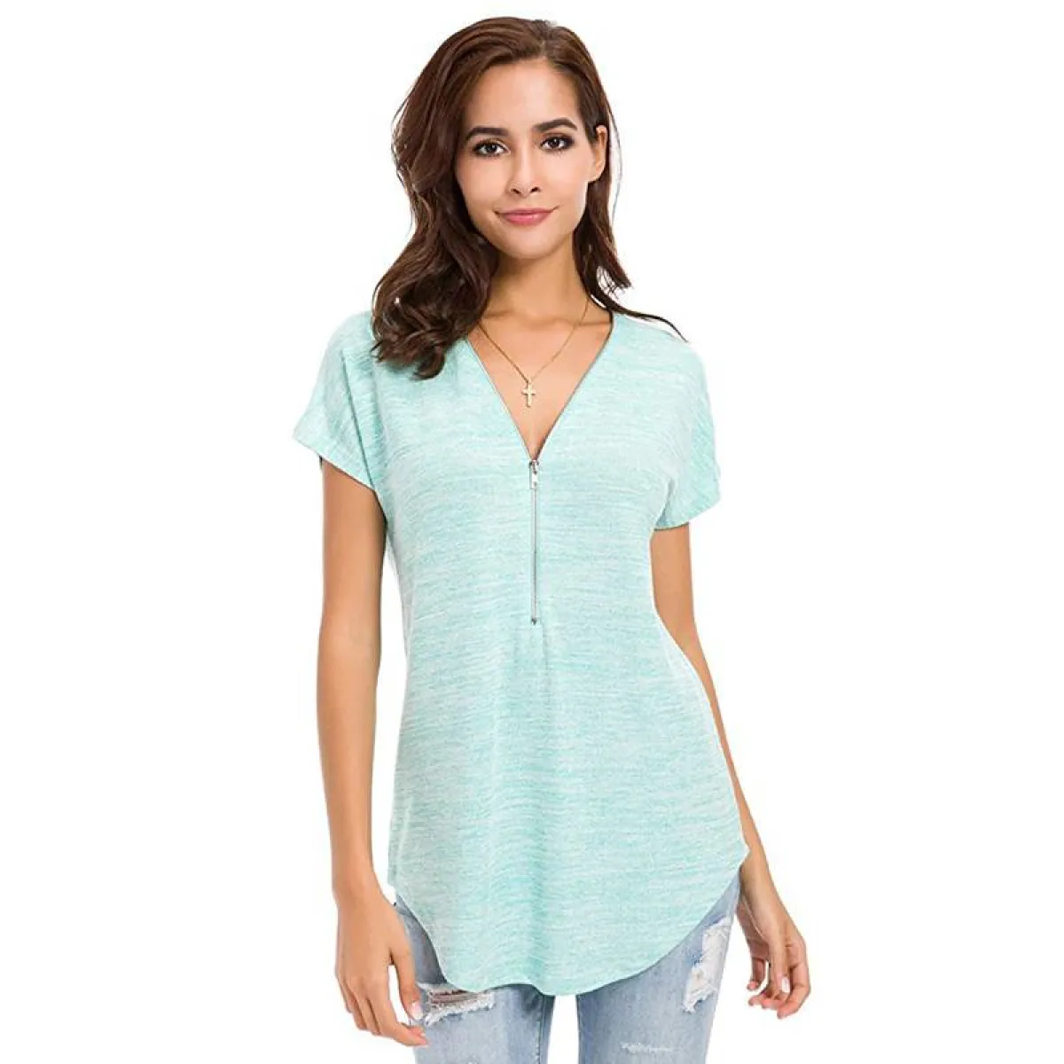 Colorful Cotton Women's T - Image 6