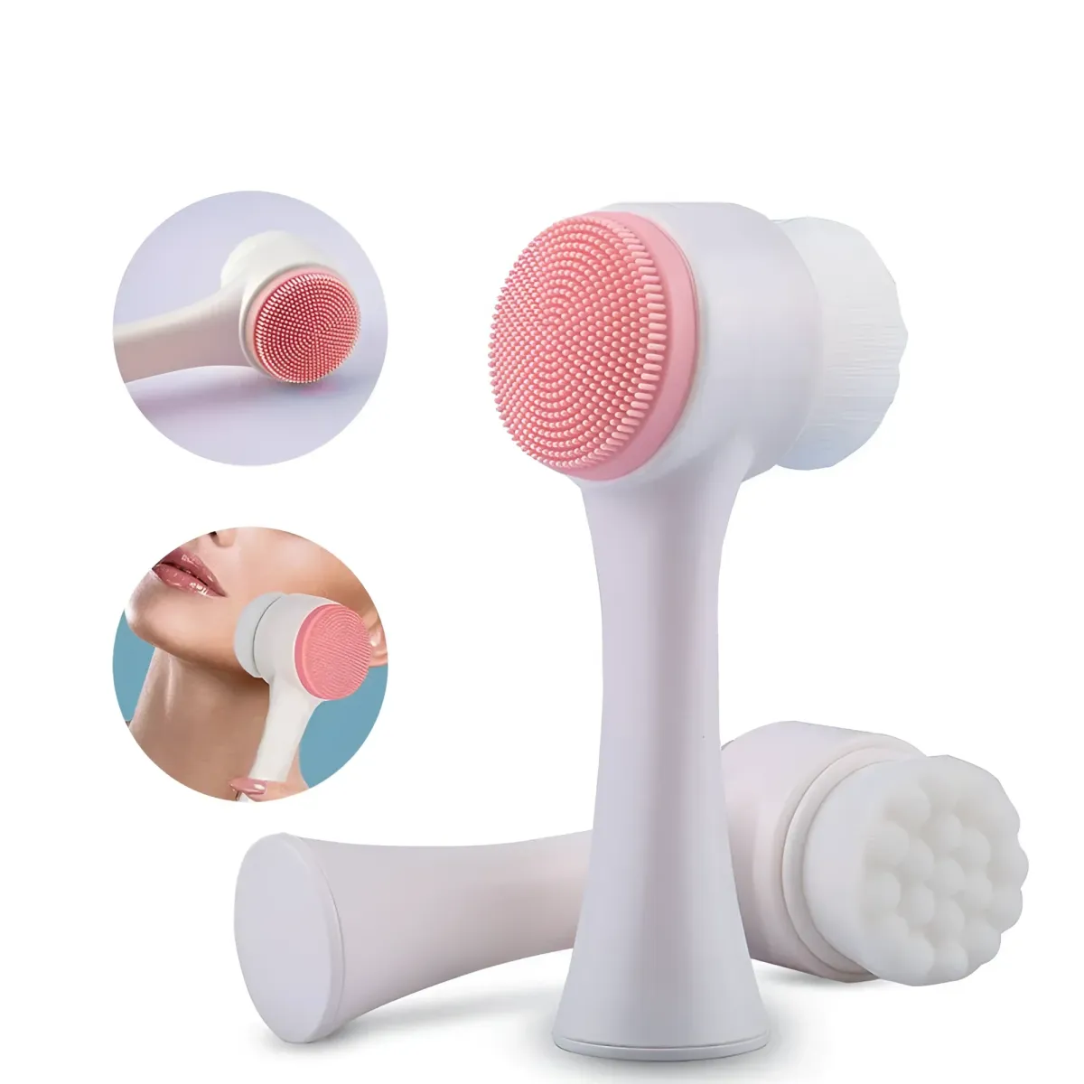 Colorful Waterproof Silicone Face Cleansing Brush - Image 8