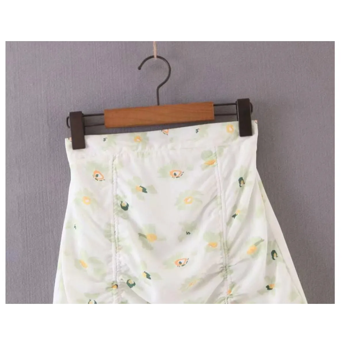 Drawstring Mini Skirt - Image 10