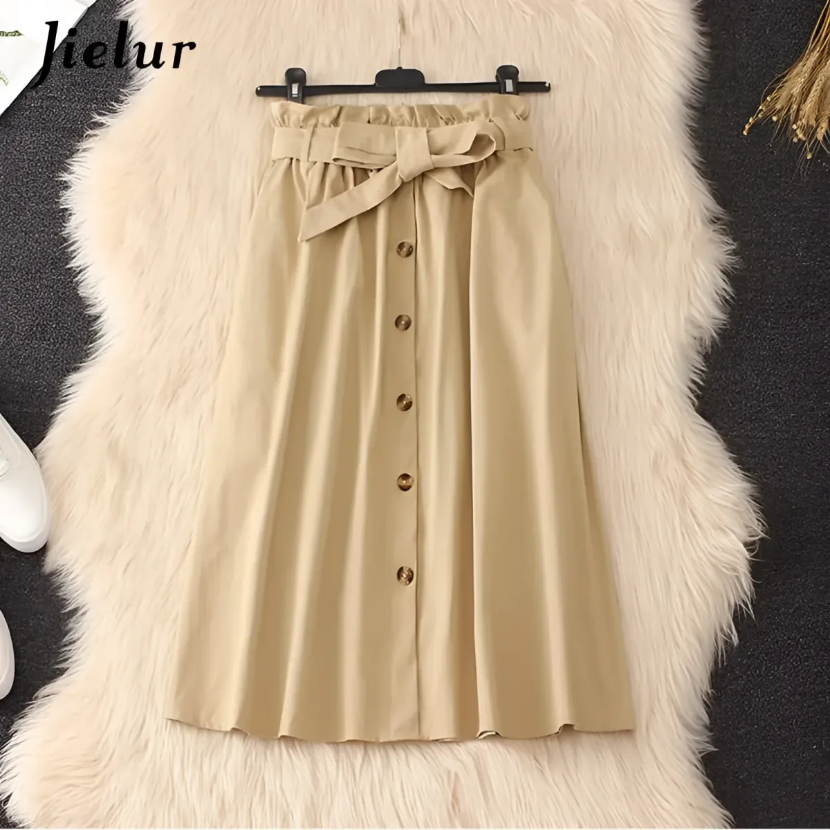 Elegant High Waist Pleated Skirts - Image 11