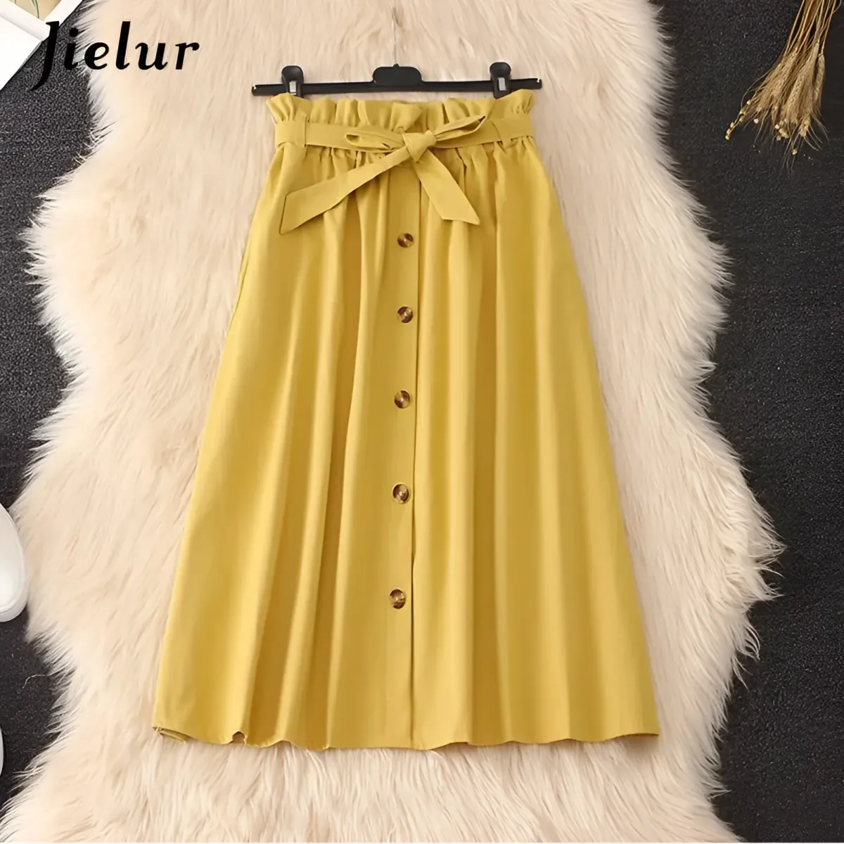 Elegant High Waist Pleated Skirts - Image 13