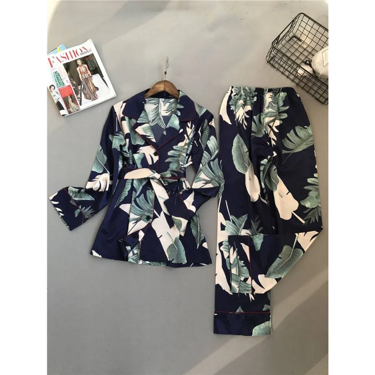 Flowers/Plant Pajama Set - Image 12