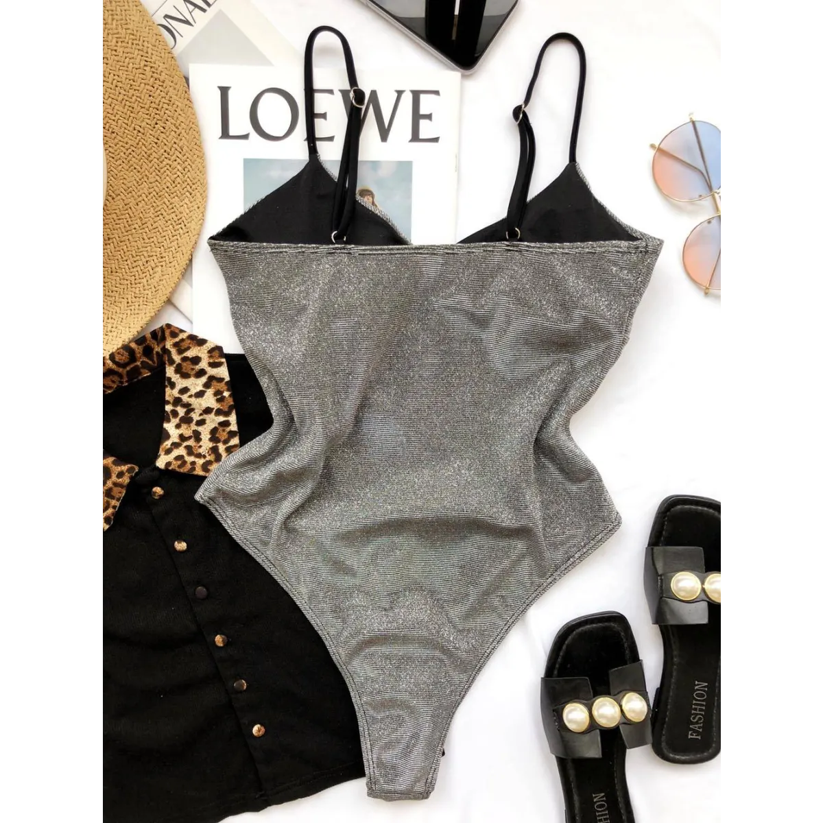 Glitter One-piece Swimsuits - Image 16
