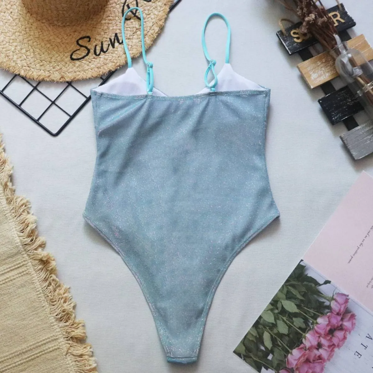 Glitter One-piece Swimsuits - Image 18