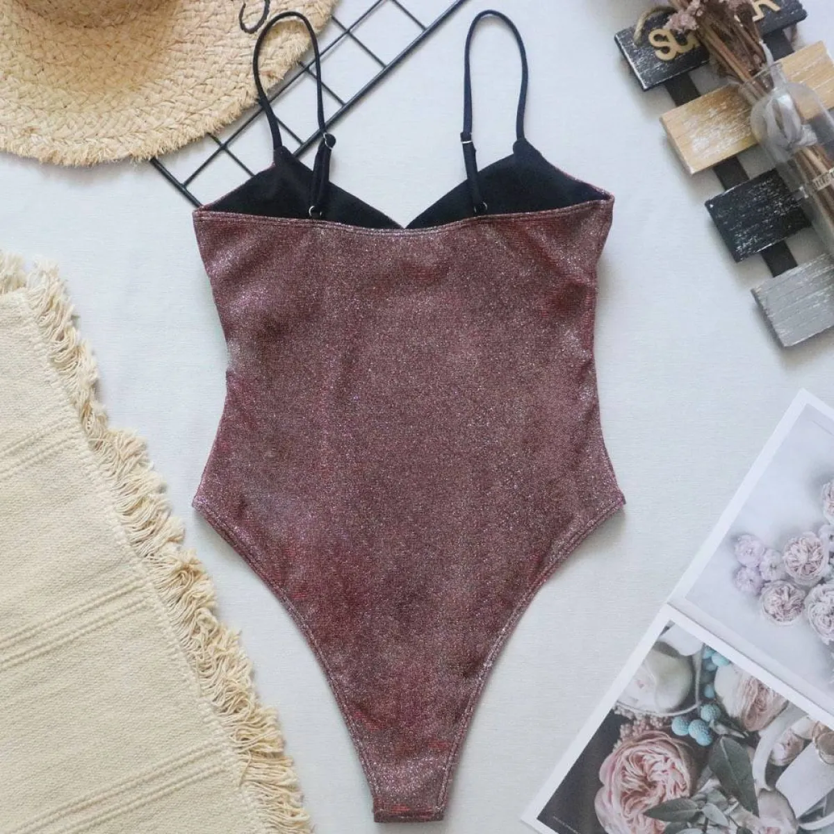 Glitter One-piece Swimsuits - Image 20