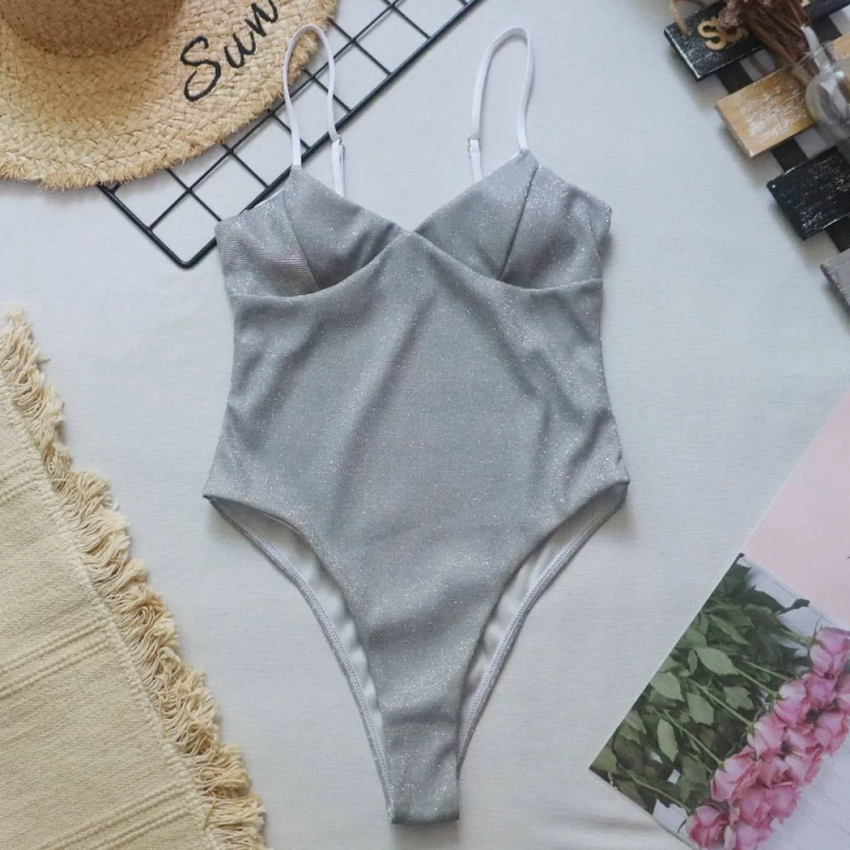 Glitter One-piece Swimsuits - Image 21