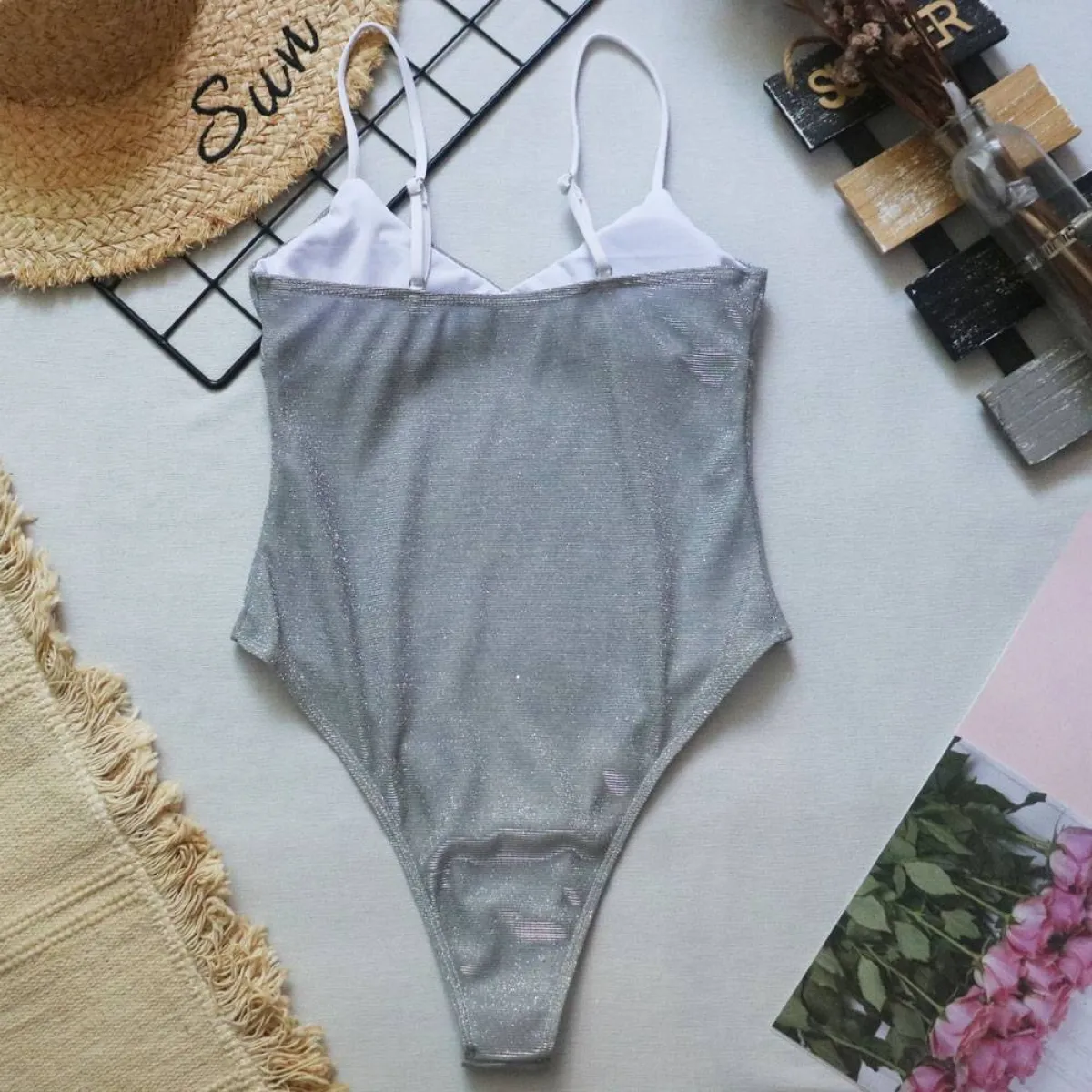 Glitter One-piece Swimsuits - Image 22