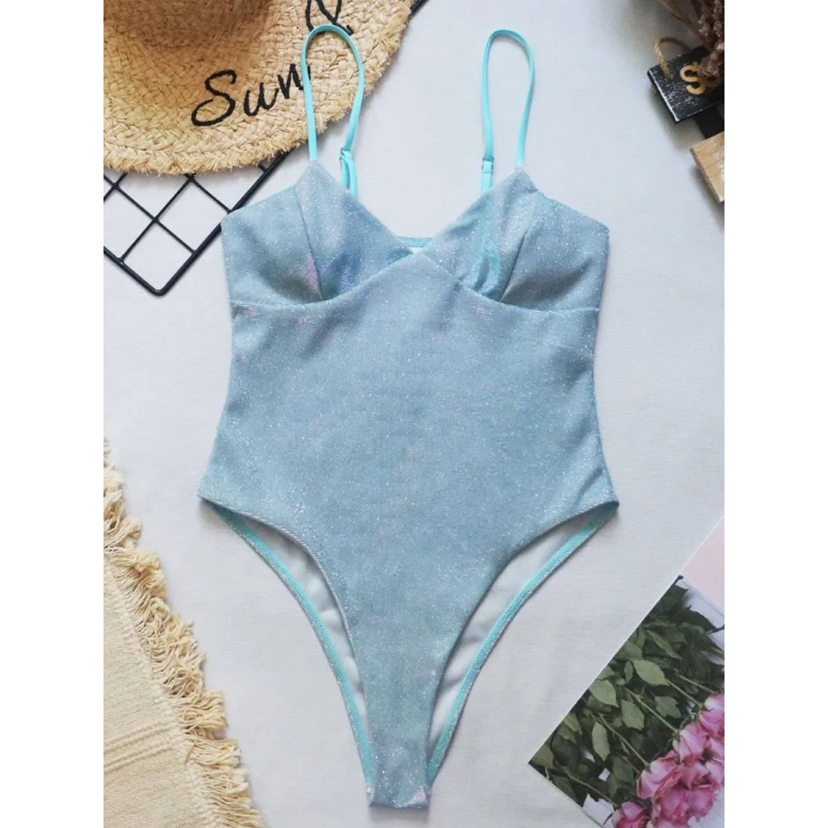 Glitter One-piece Swimsuits - Image 24