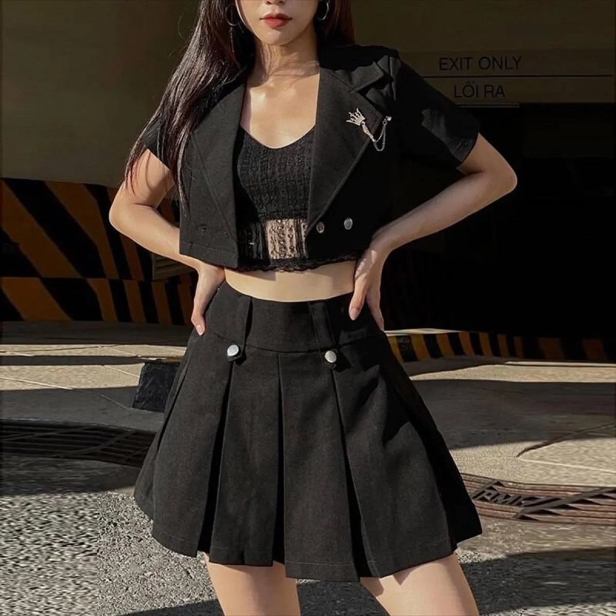 Harajuku Shirt & Skirt Set - Image 9