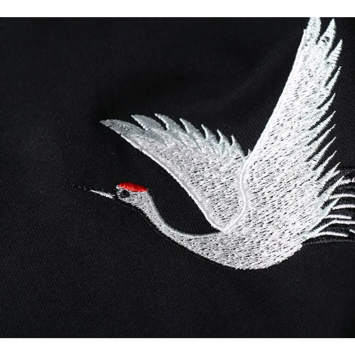 Harajuku Style Embroidered Hoodie - Image 5