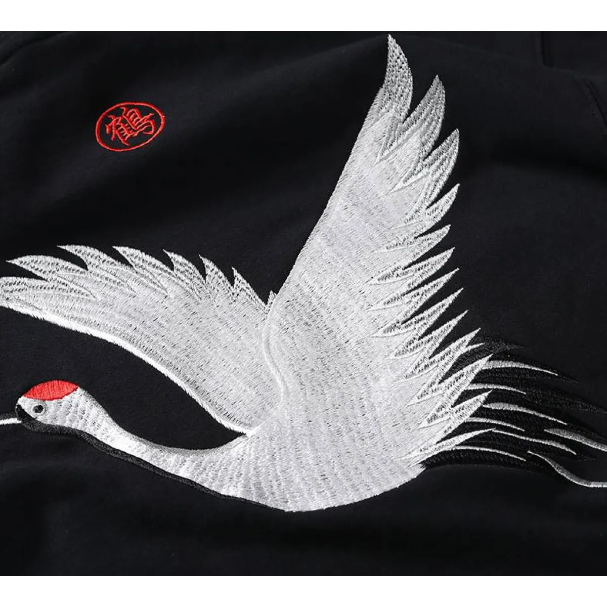 Harajuku Style Embroidered Hoodie - Image 6