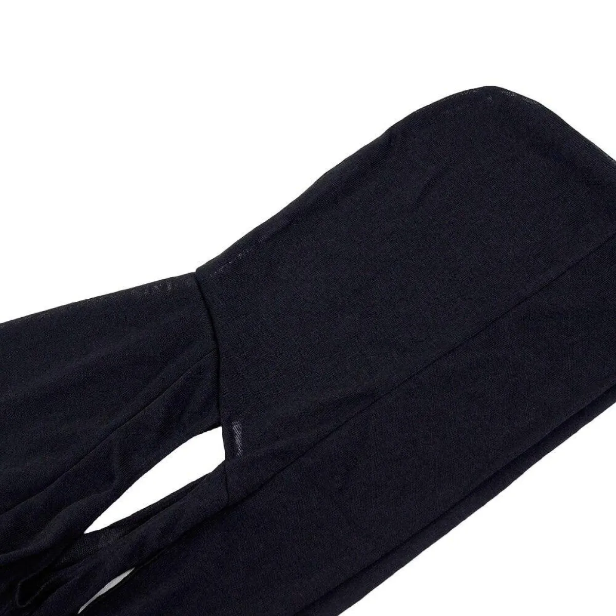 Hooded Long Sleeve Crop Top - Image 11