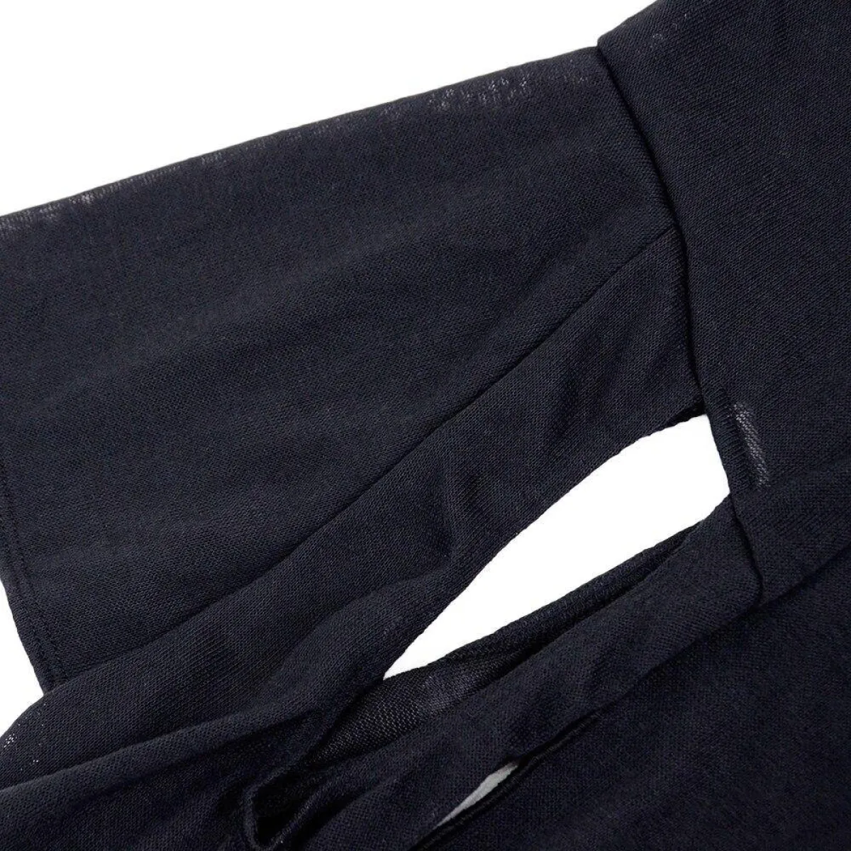 Hooded Long Sleeve Crop Top - Image 13