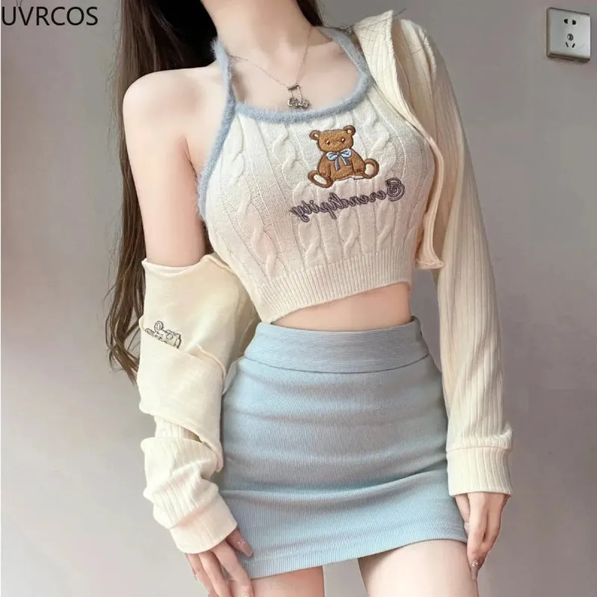 Knit Teddy Outfit - Image 3