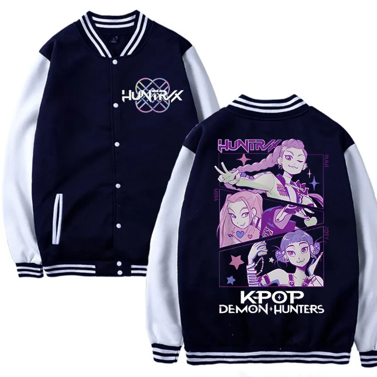 KPop Demon Hunters Varsity Jacket - Image 3
