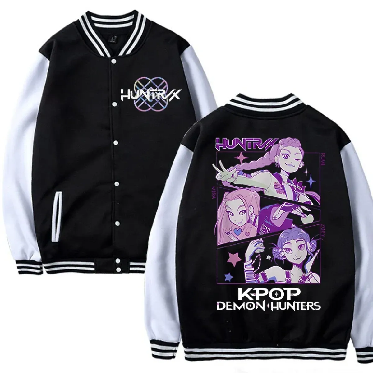 KPop Demon Hunters Varsity Jacket - Image 4