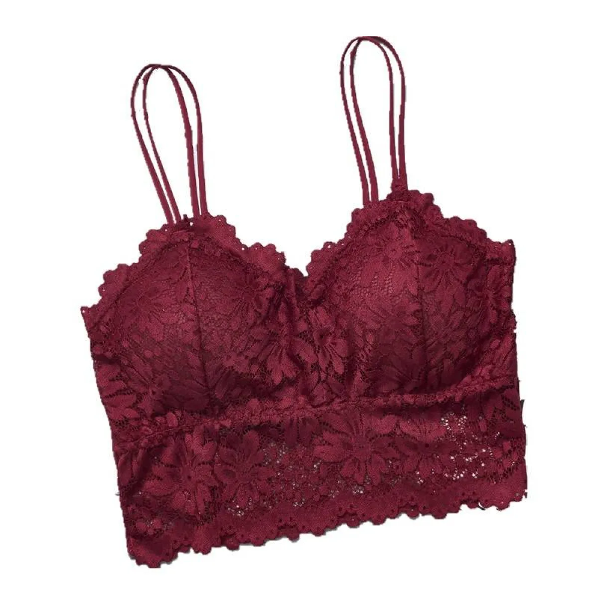 Lace V Neck Bralette - Image 15