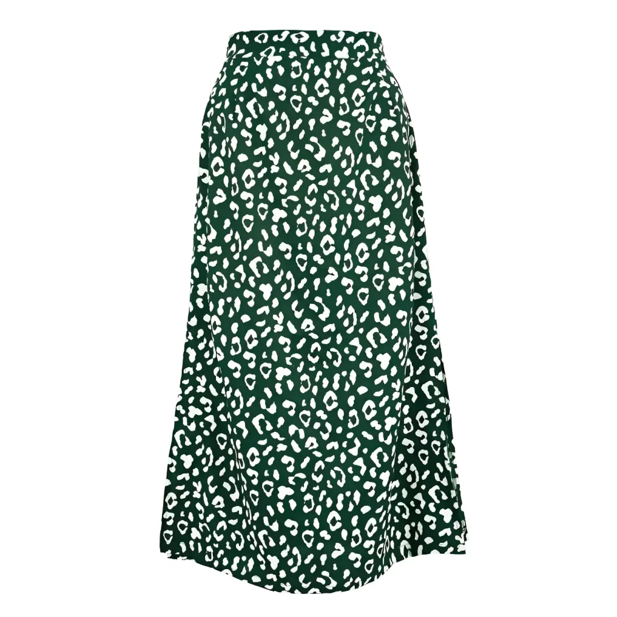 Leopard Pattern Midi Skirts - Image 12