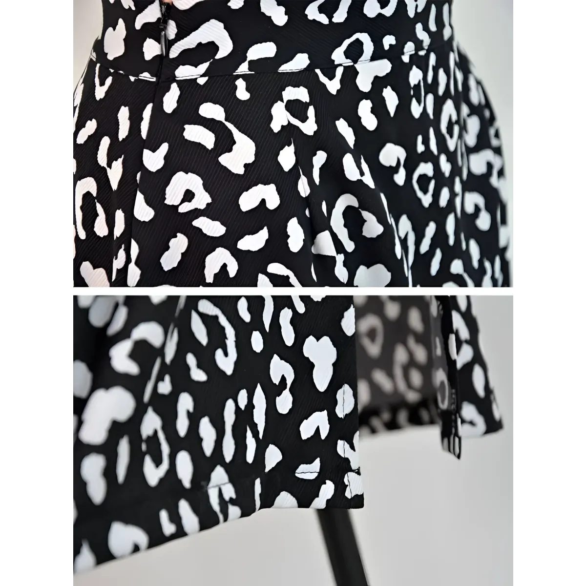 Leopard Pattern Midi Skirts - Image 15