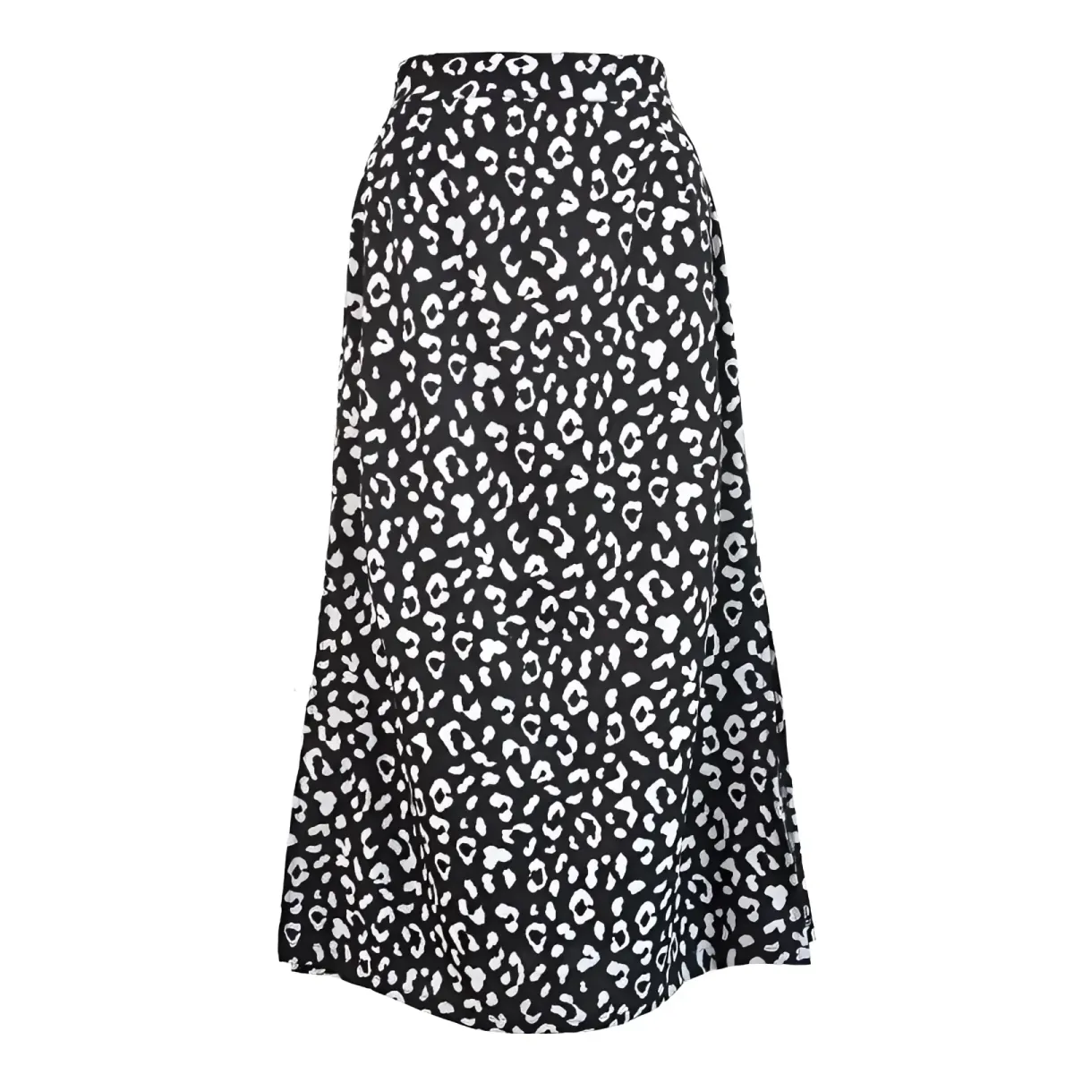 Leopard Pattern Midi Skirts - Image 4