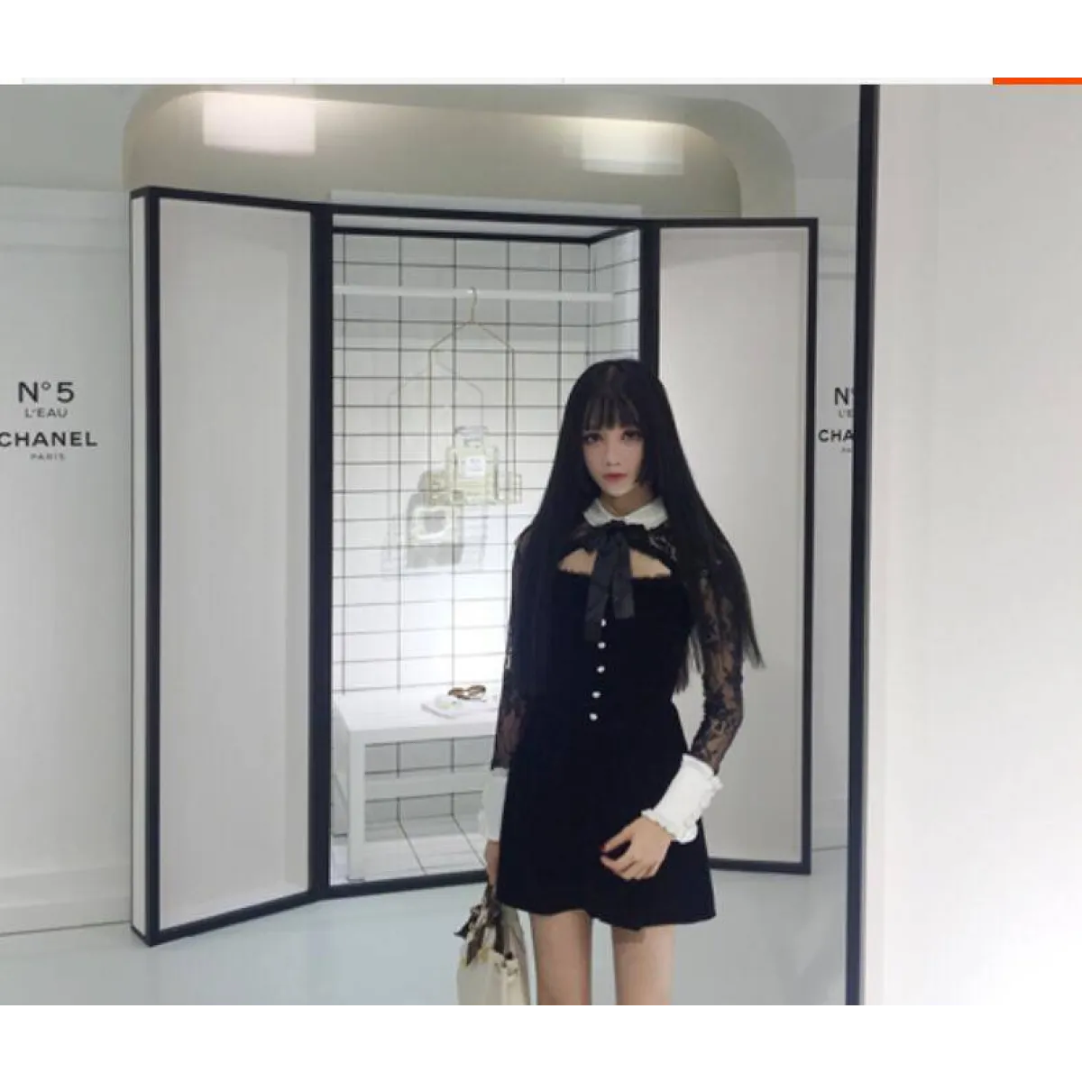 Lolita Hollow Lace Dress - Image 10