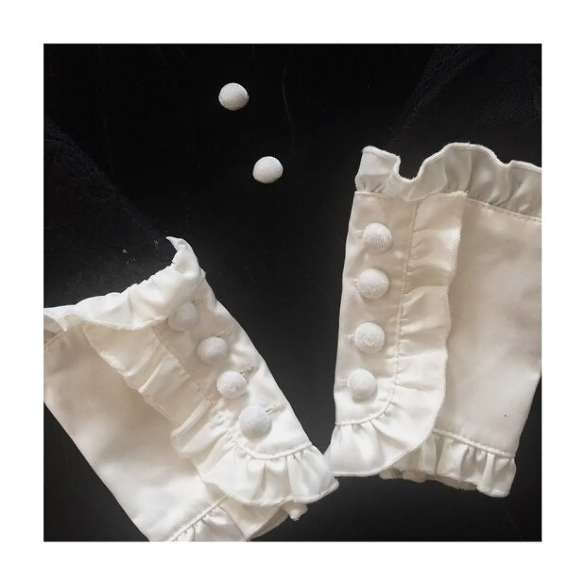 Lolita Hollow Lace Dress - Image 6