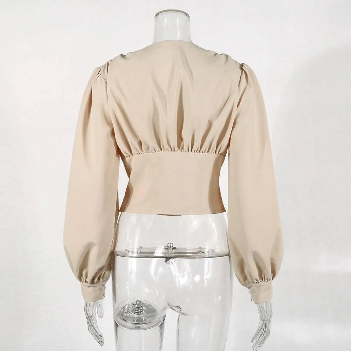 Long-sleeved Korean Blouse - Image 10