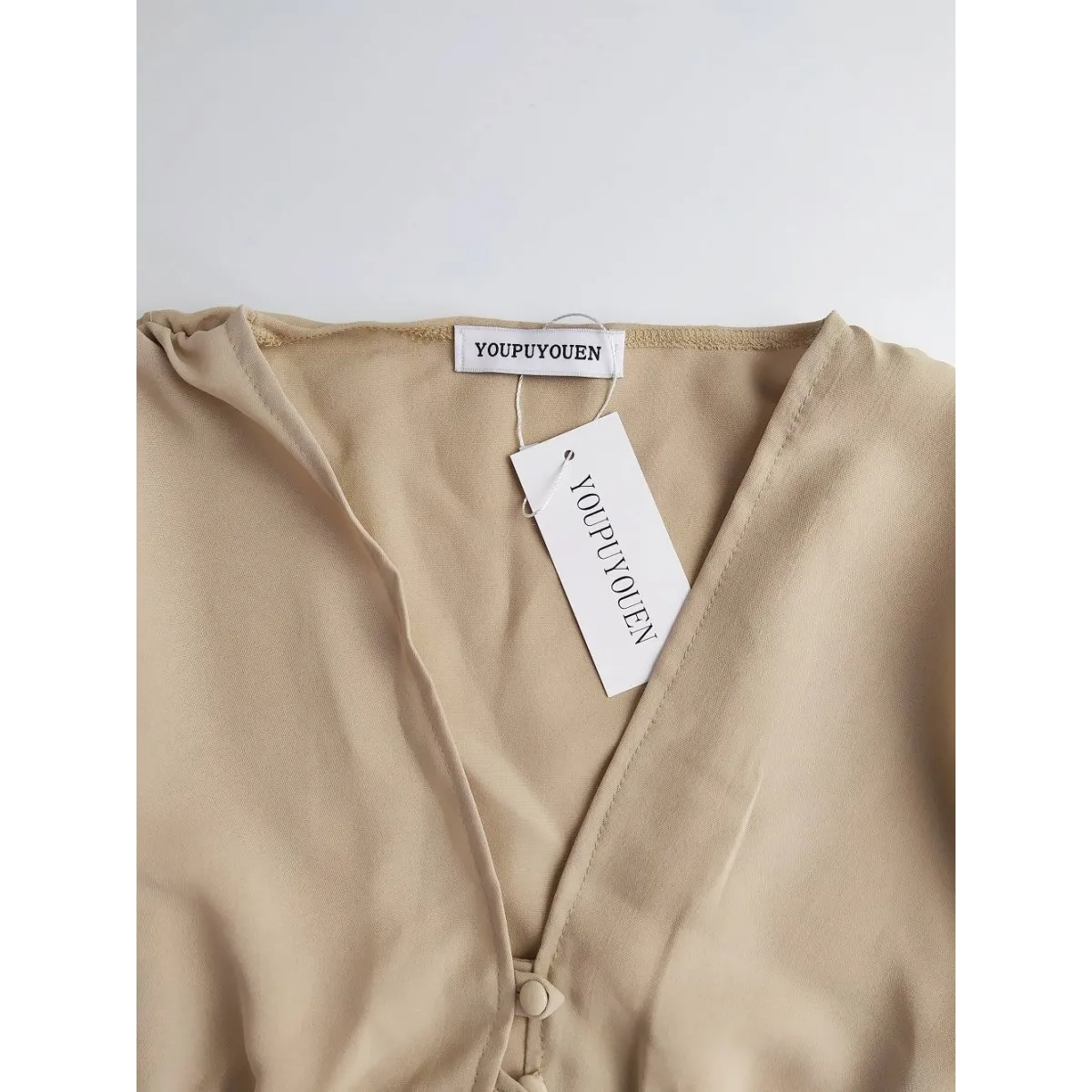 Long-sleeved Korean Blouse - Image 11