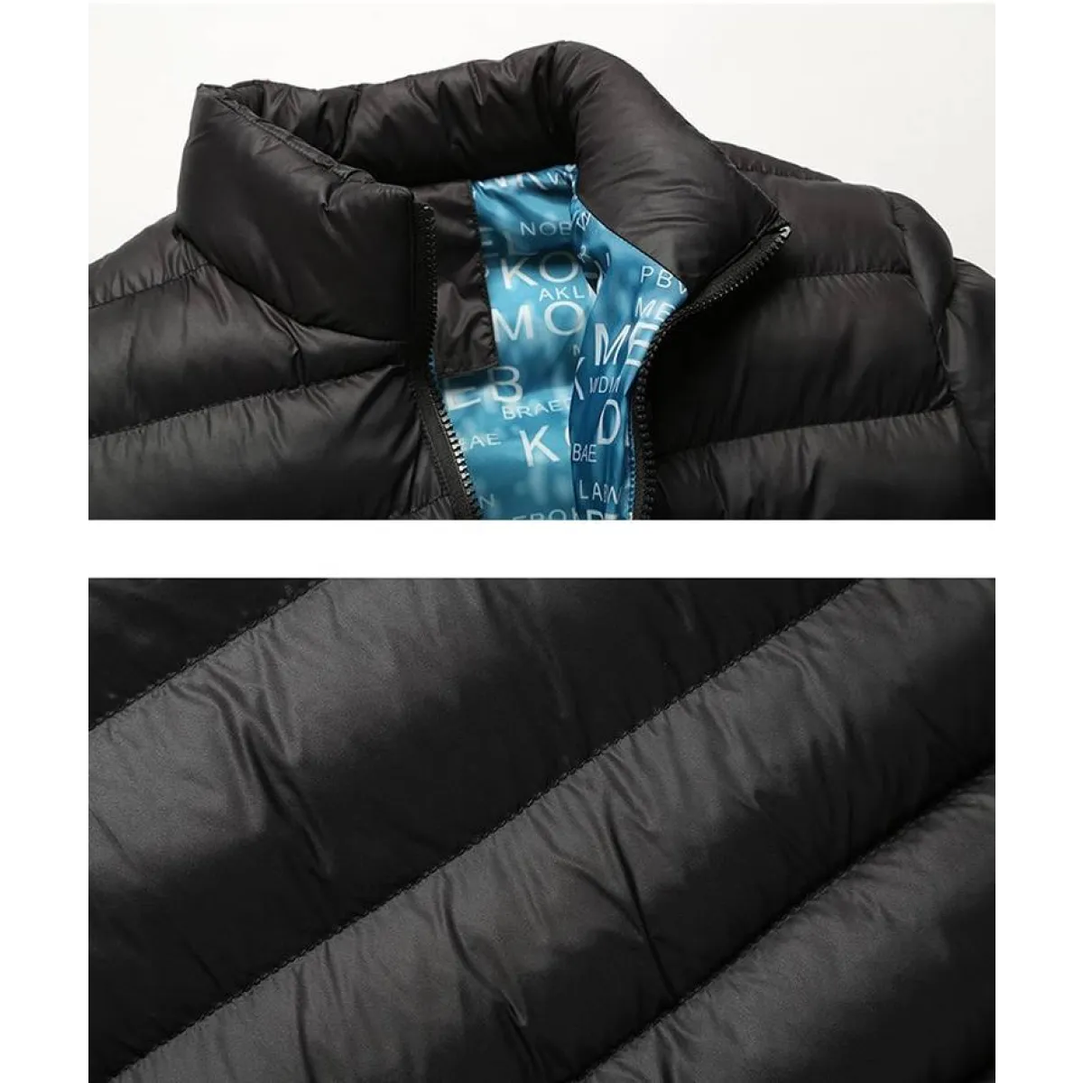 Men's Quilted Warm Jacket - Image 7