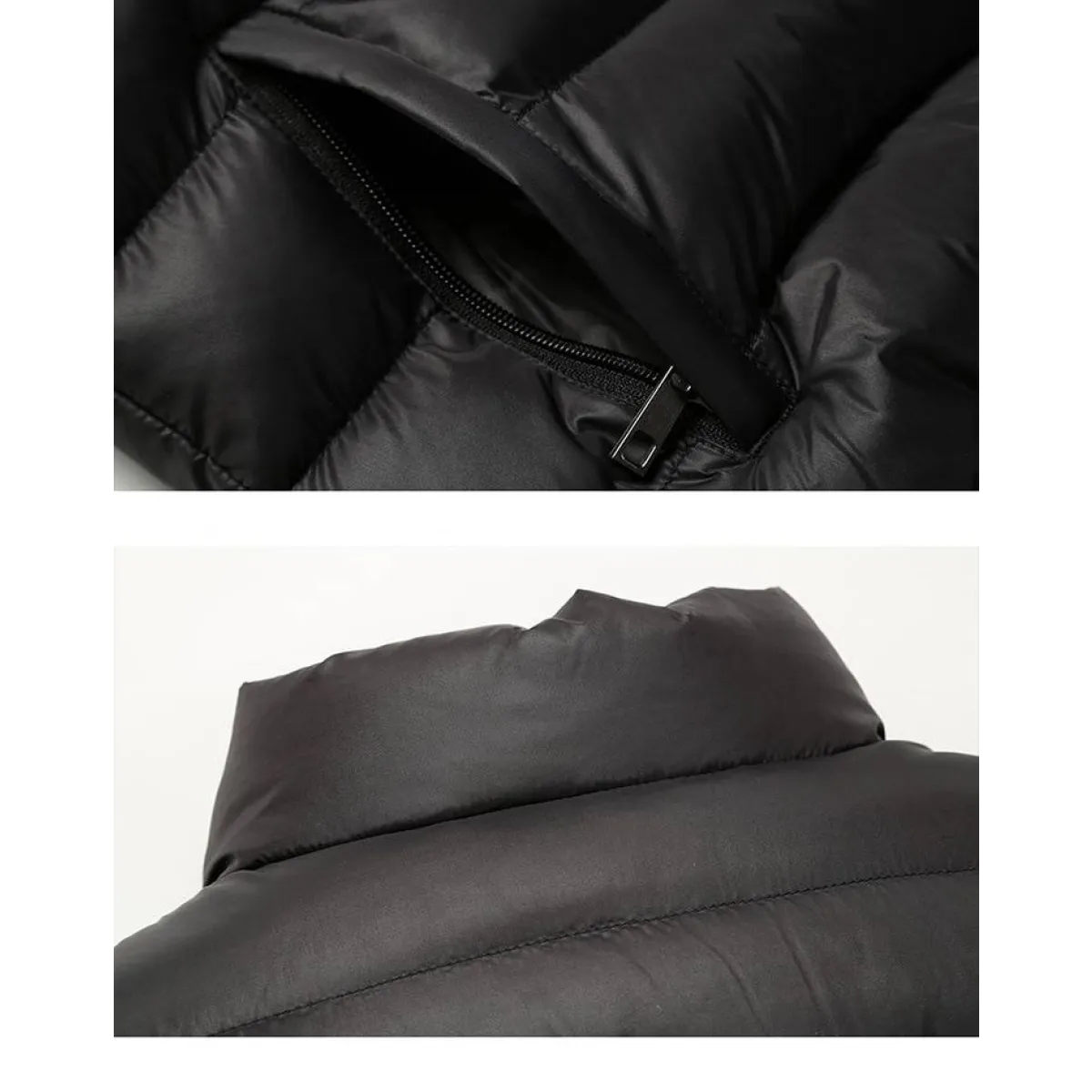 Men's Quilted Warm Jacket - Image 8