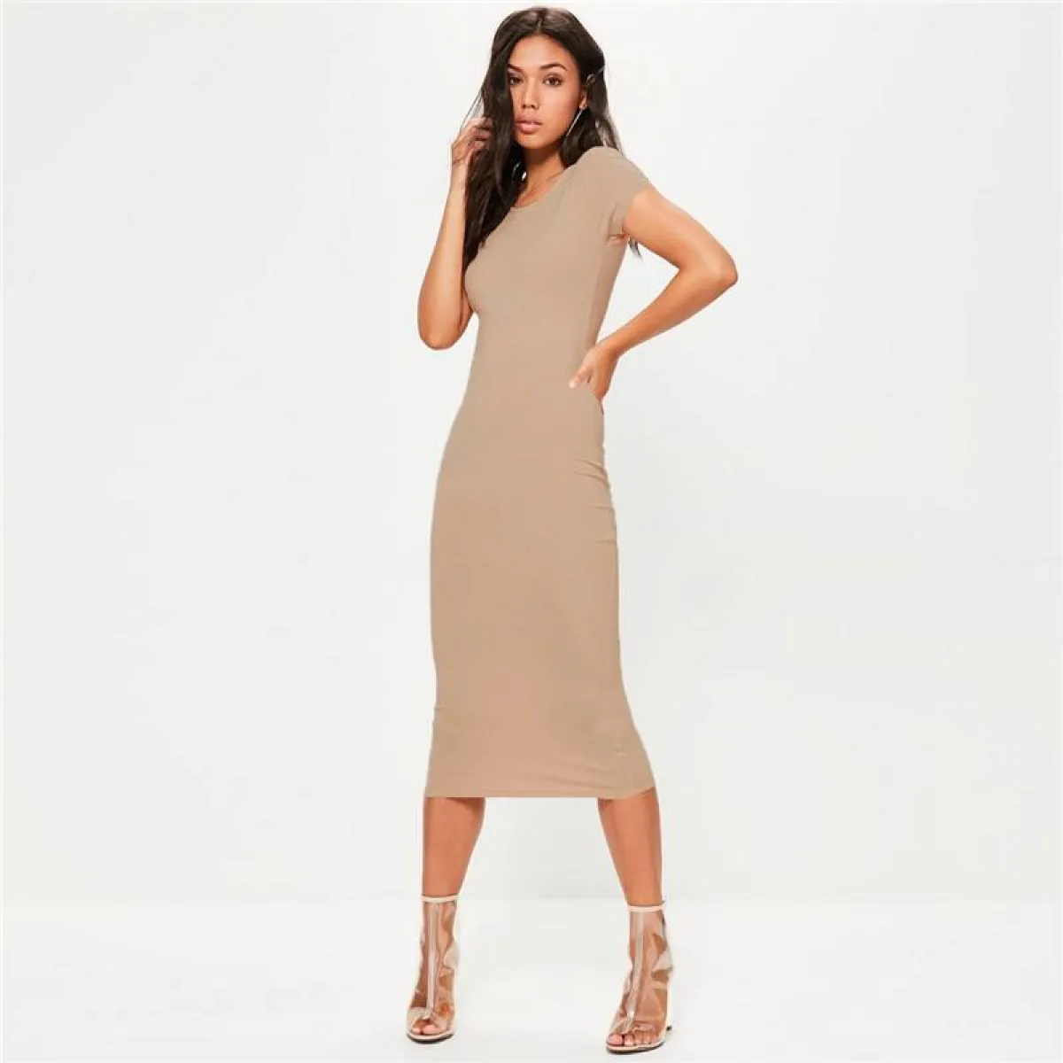 Midi Bodycon Dress - Image 10