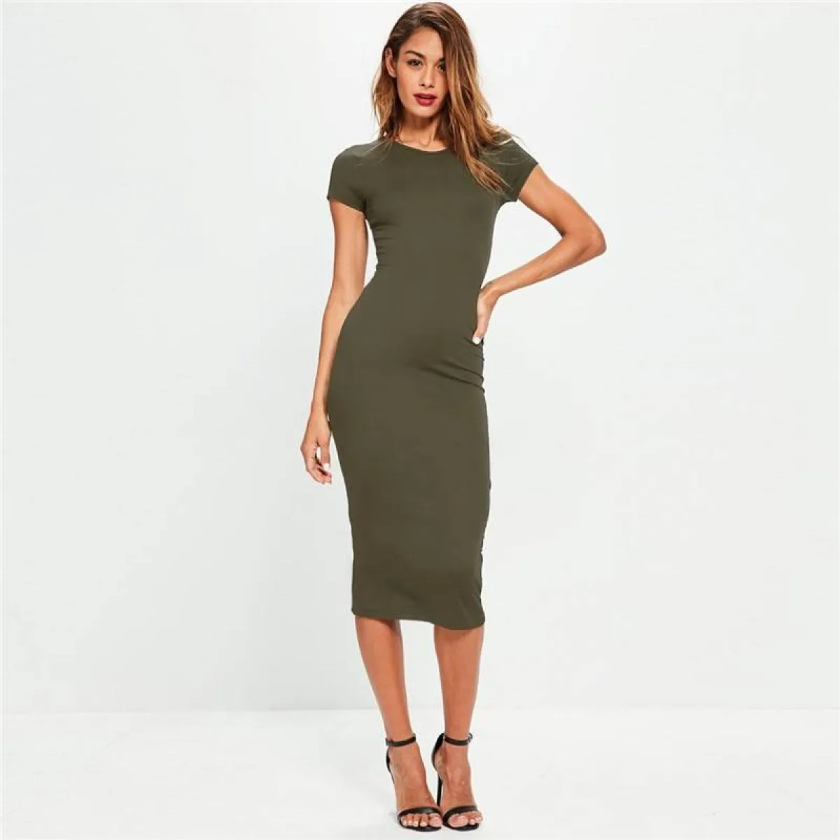 Midi Bodycon Dress - Image 5
