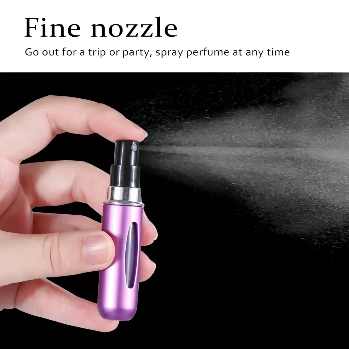 Mini Perfume Bottle With Spray - Image 3