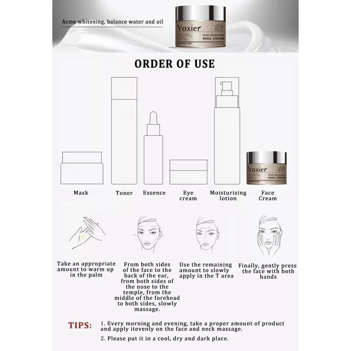 Nourishing Facial Snail Cream - Image 11