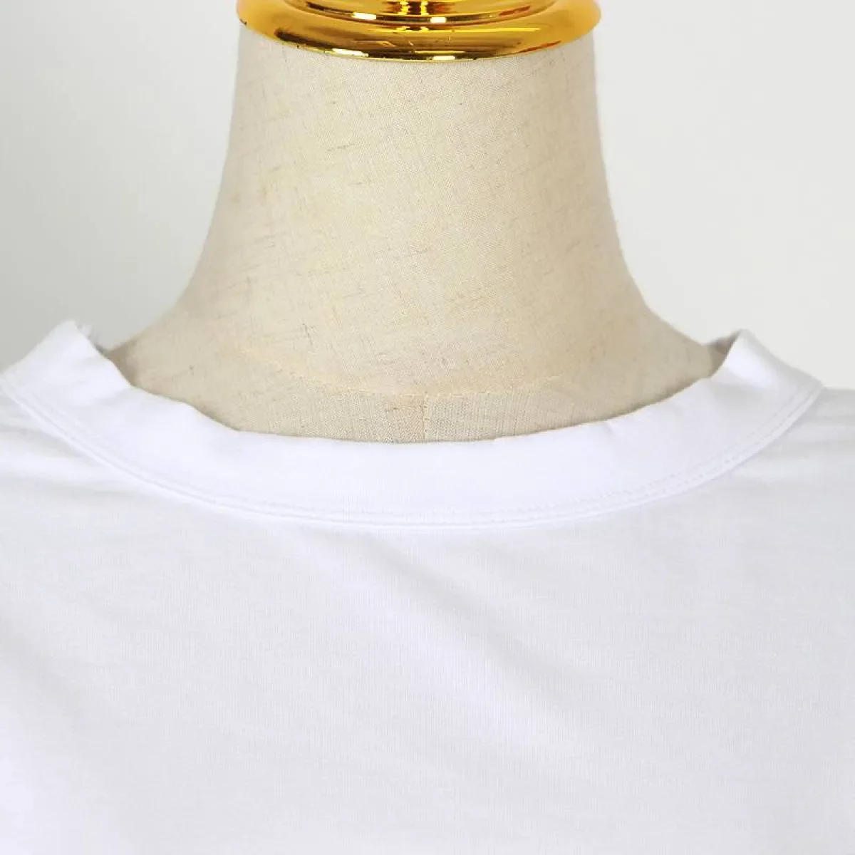 Padded Shoulder Sleeveless Tee - Image 6