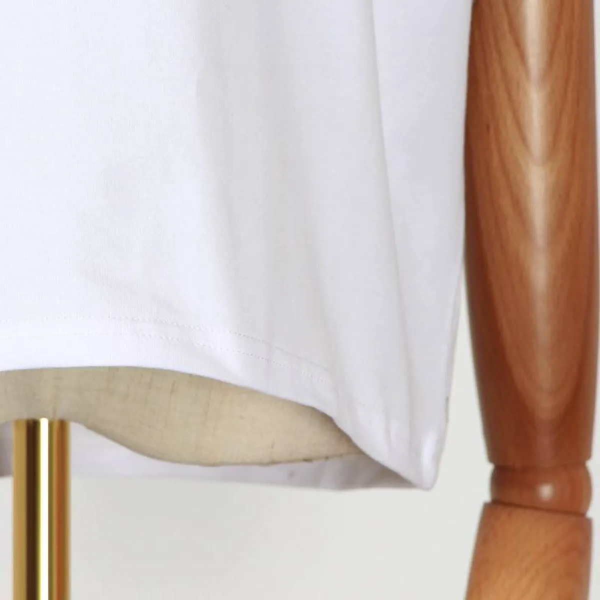 Padded Shoulder Sleeveless Tee - Image 8