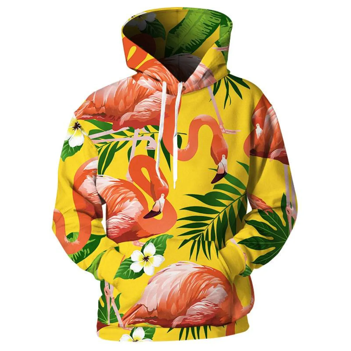 Plus Size Tropical Hoodie - Image 4
